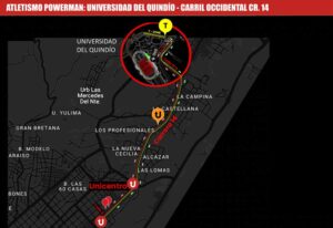 Recorrido powerman colombia 2026